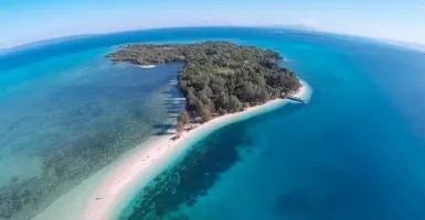 Uniknya Pulau Dodola, Bisa Jadi Dua Saat Air Pasang