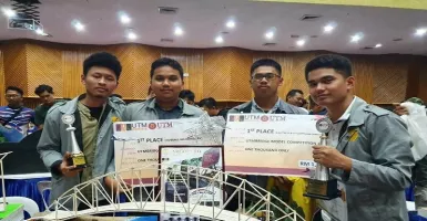 Mahasiswa UI Juara Kompetisi Rancangan Jembatan di Malaysia