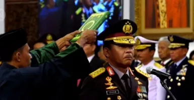 Menjabat Kapolri, Idham Azis Naik Pangkat Jadi Jenderal Polisi