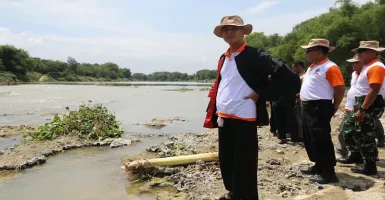 Gubernur Ganjar Top Sungai Bengawan Solo Sudah Tak Hitam Lagi