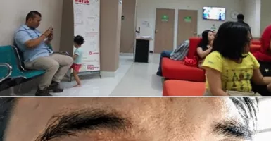 Mata Pemuda Ini Iritasi Sebab Abu Rokok yang Dibuang oleh Pemotor