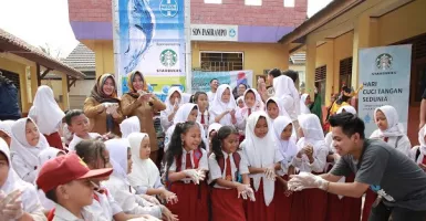 Hari Cuci Tangan Sedunia, Siswa SD di Tangerang Ikuti Sosialisasi