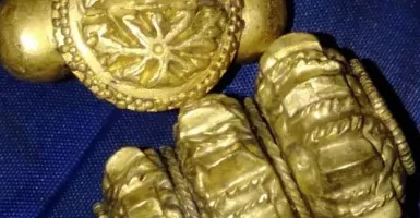 Berkah Karhutla, Warga Sumsel Temukan Emas Peninggalan Sriwijaya