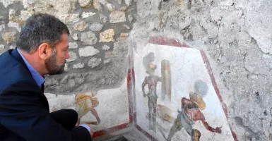 Fresco Gladiator Berusia Nyaris 2000 tahun Ditemukan di Pompeii