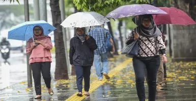 BMKG: Jakarta Diguyur Hujan Sabtu dan Minggu