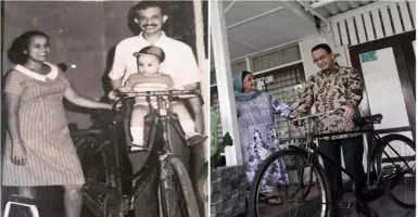 Anies Nostalgia Ontel Kakek, Netizen Salfok ke Rangka Sepeda