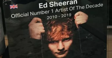 Ed Sheeran Dinobatkan jadi Artis Nomor Wahid Inggris 2010-2019