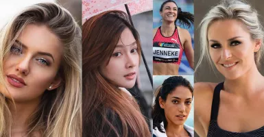 Bidadari Atletik dengan Paras yang Mengalihkan Dunia