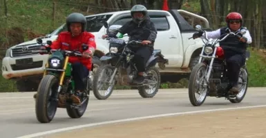 Gagah Jelajahi Trans Kalimantan, Ini Fakta Motor Custom Jokowi