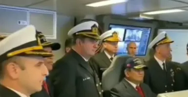Prabowo Subianto di Kapal AL Turki, Semua Langsung Terdiam