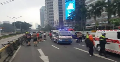 ASN Penabrak 7 Sepeda di Jalan Sudirman Ditahan Polisi