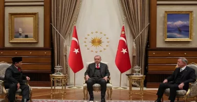 Gagahnya Menhan Prabowo Bertemu dengan Presiden Erdogan