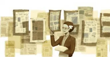 Google Doodle Rayakan HUT ke-101 Tokoh Pers Ani Idrus 
