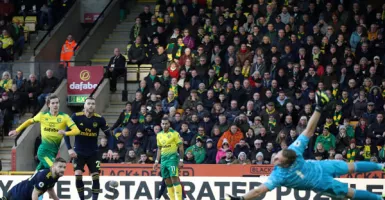 Norwich City vs Arsenal 2-2: Rekor Terburuk Selama 25 Tahun