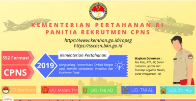 Jadwal Daftar CPNS jadi Anak Buah Prabowo Diperpanjang Lho!