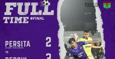 Final Liga 2 Persita Tangerang vs Persik Kediri: Oh, Gol Dramatis
