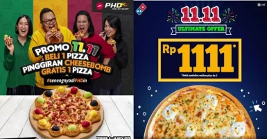 Promo Harbolnas 11.11: Saatnya Makan Piza dengan Harga Miring