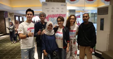 Sonia Alyssa Ikut Nobar Film Mahasiswi Baru di Yogyakarta