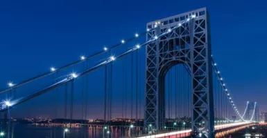 Ada Ancaman Bom, Polisi Tutup Jembatan George Washington di AS