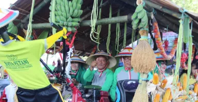 Aksi Ratusan Opa dan Oma di Gorontalo Ikut Karnaval khusus Lansia