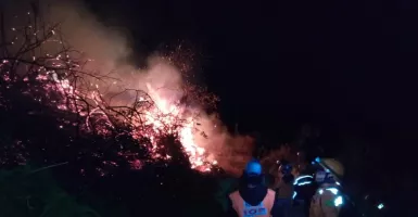 Lega, Kebakaran Lereng Gunung Sumbing Wonosobo Berhasil Padam