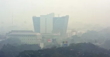 Kabut Asap Makin Tebal di Pekanbaru, Libur Sekolah Diperpanjang