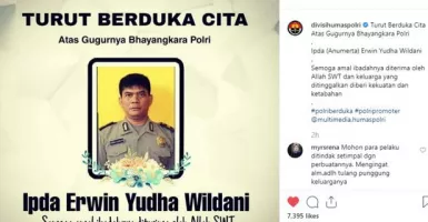 Ipda Erwin Yudha, Polisi Dibakar di Cianjur Akhirnya Gugur