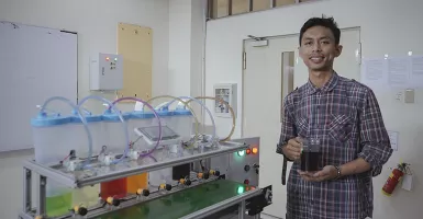 Mantul, Remaja Riau Bikin Inovasi Mesin Pencampur Minuman