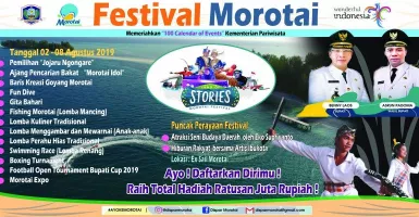 Awal Agustus, Festival Morotai Ramaikan Maluku Utara
