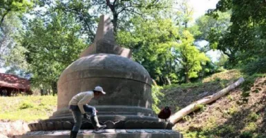 Replika Stupa Candi Borobudur Dibangun di Ukraina