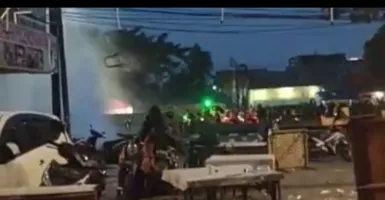 Nobar PSM VS Persija Rusuh di Tebet, Polisi Masih Berjaga-jaga 