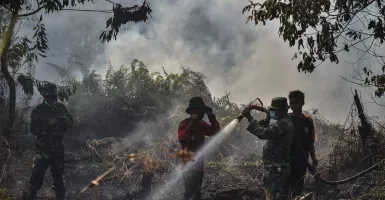 Berita Gembira, Beberapa Titik Api di Riau Berhasil Ditanggulangi