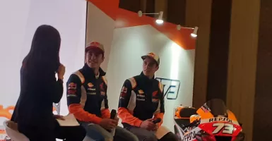 Marc Marquez Adu Cepat dengan Adiknya pada MotoGP 2020