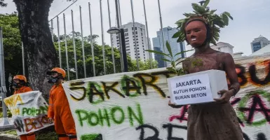 Ingat! Pak Gubernur, Jakarta Butuh Pohon Bukan Beton