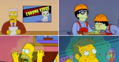Hah, Serial The Simpsons Sudah Prediksi Virus Corona Sejak 1993?