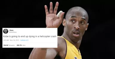 Ngeri, Kecelakaan Kobe Bryant Diramalkan 8 Tahun Sebelumnya?