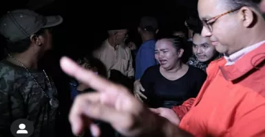 Melongo Lihat Anies Tak Lelah Tangani Banjir, Netizen: Mantap!