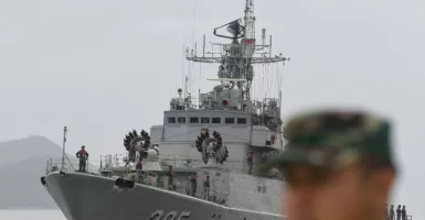 China Jangan Macam-macam, 5 Kapal Perang TNI Siaga di Natuna