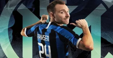 Bursa Transfer: Gabung Inter Milan, Eriksen Pamer Kaus Nomor 24