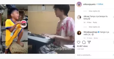 Keyboardist Paling Jago Sejagat Raya, Bisa Iringi Bocah Mengamuk