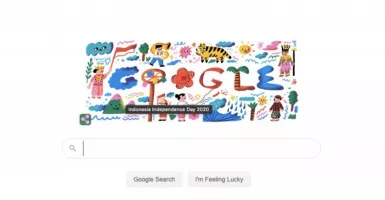 Cara Google Meriahkan HUT ke-75 RI