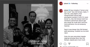 Bahkan Jokowi Akui Didi Kempot itu The Godfather of Broken Heart