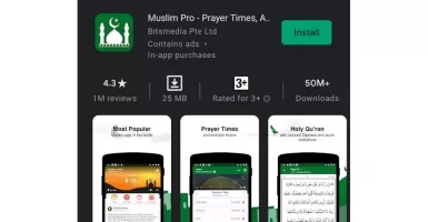 Ngeri! Aplikasi Muslim Pro Jual Data pada Militer AS
