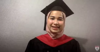Hebat, Mahasiswa Indonesia Berpidato di Acara kelulusan Harvard