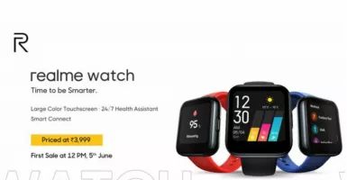 Realme Watch, Jam Pintar Harga Nggak Sampai Sejuta