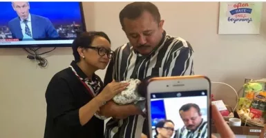 Menlu Retno Marsudi jadi Nenek, Nama Cucunya Keren Banget