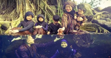 Keren! Foto Keluarga Irfan Hakim di Umbul Sigedang Dipuji Netizen
