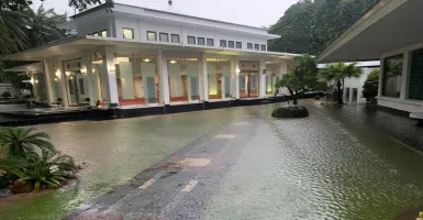 Kompleks Istana Kepresidenan Sempat Kebanjiran
