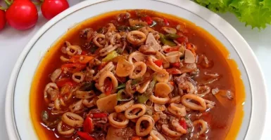 Bikin Ngiler! Resep Cumi Saus Padang Pedas Ala Rumahan