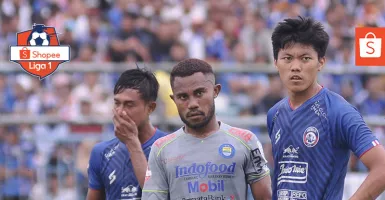 Arema FC vs Persib Bandung 1-2: Drama 3 Penalti